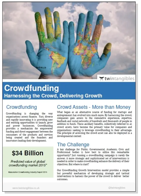 Crowdfunding Services to Civic and Governmental Bodies